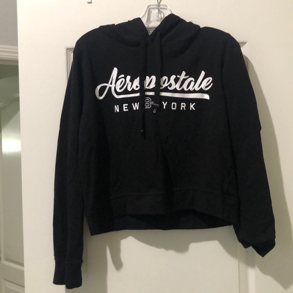 aeropostale crop top hoodie